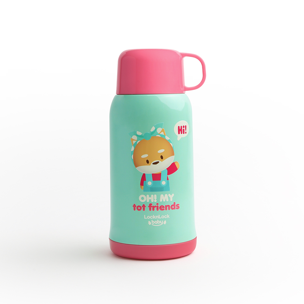 Bình Giữ Nhiệt Trẻ Em LocknLock 550ML - Victory Kids - 4 Màu (Xanh Dương, Xanh Lá, Vàng, Vàng Nhạt) - LHC1475, , large image number 4